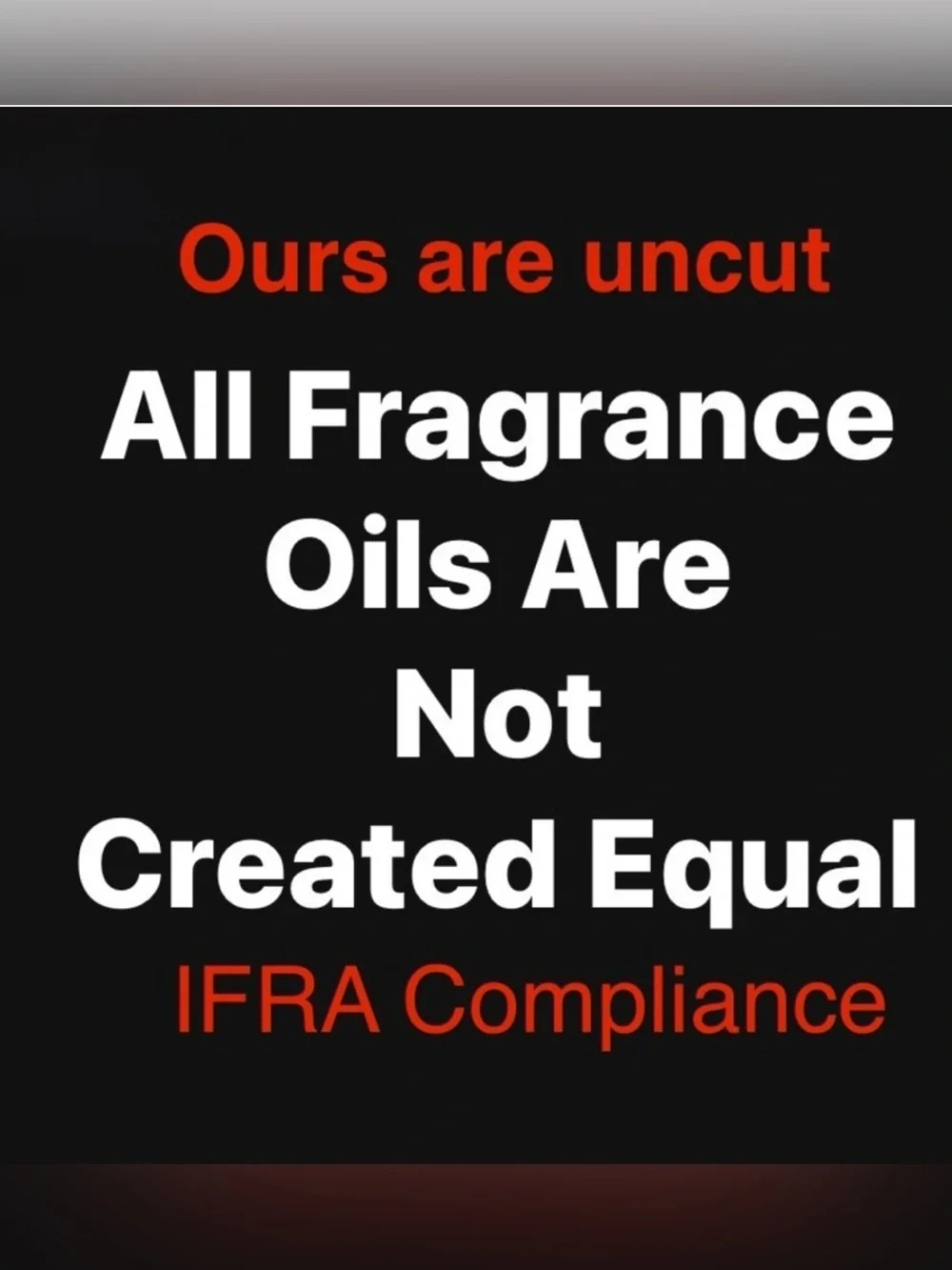 Fragrance Oil who it